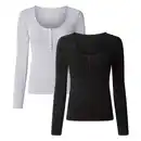 Bild 1 von ESMARA® Damen-Langarmshirt gerippt