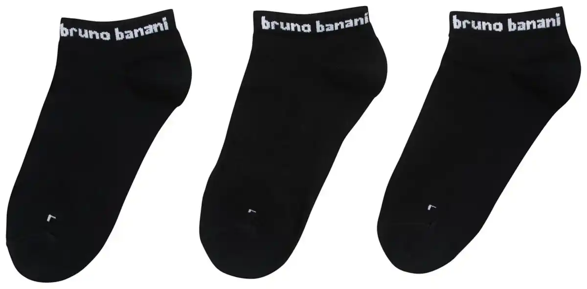 Bild 2 von BRUNO BANANI Damen-Sneakersocken, 3 Paar