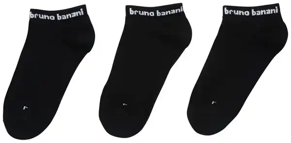 Bild 2 von BRUNO BANANI Damen-Sneakersocken, 3 Paar