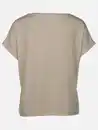 Bild 2 von Damen Shirt mit Print und Glitzersteinchen Beige