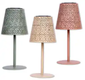 Solartischlampe PASTELL*