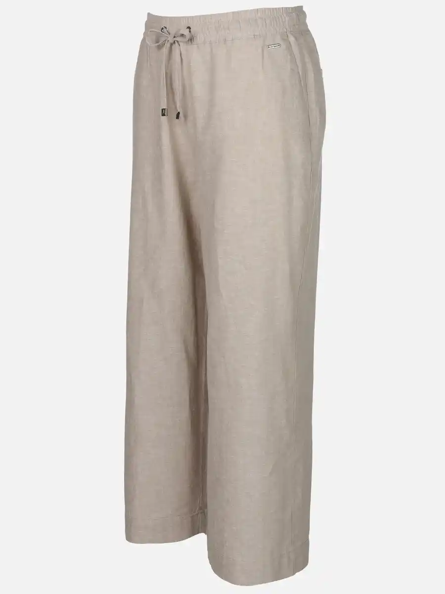 Bild 3 von Damen Leinen Culotte Weiß