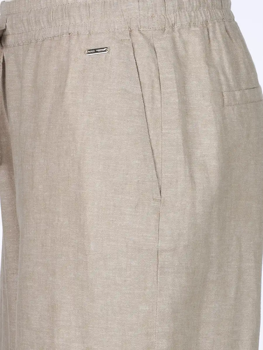Bild 4 von Damen Leinen Culotte Weiß