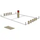 Bild 3 von Toyfel Knuut Kubb mit Stoffbeutel Braun FSC