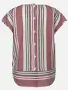 Bild 2 von Damen Schlupfbluse mit Streifen Rot