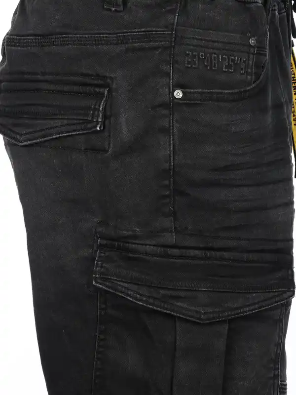 Bild 4 von Herren Crgo-Shorts Schwarz