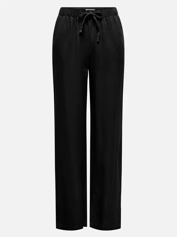 Bild 3 von Only ONLGOA MW LINEN BL PU Freizeithose Schwarz
