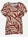 Bild 1 von Damen Shirt mit Musterprint Rot