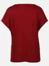 Bild 2 von Damen Shirt mit Print und Glitzersteinchen Rot