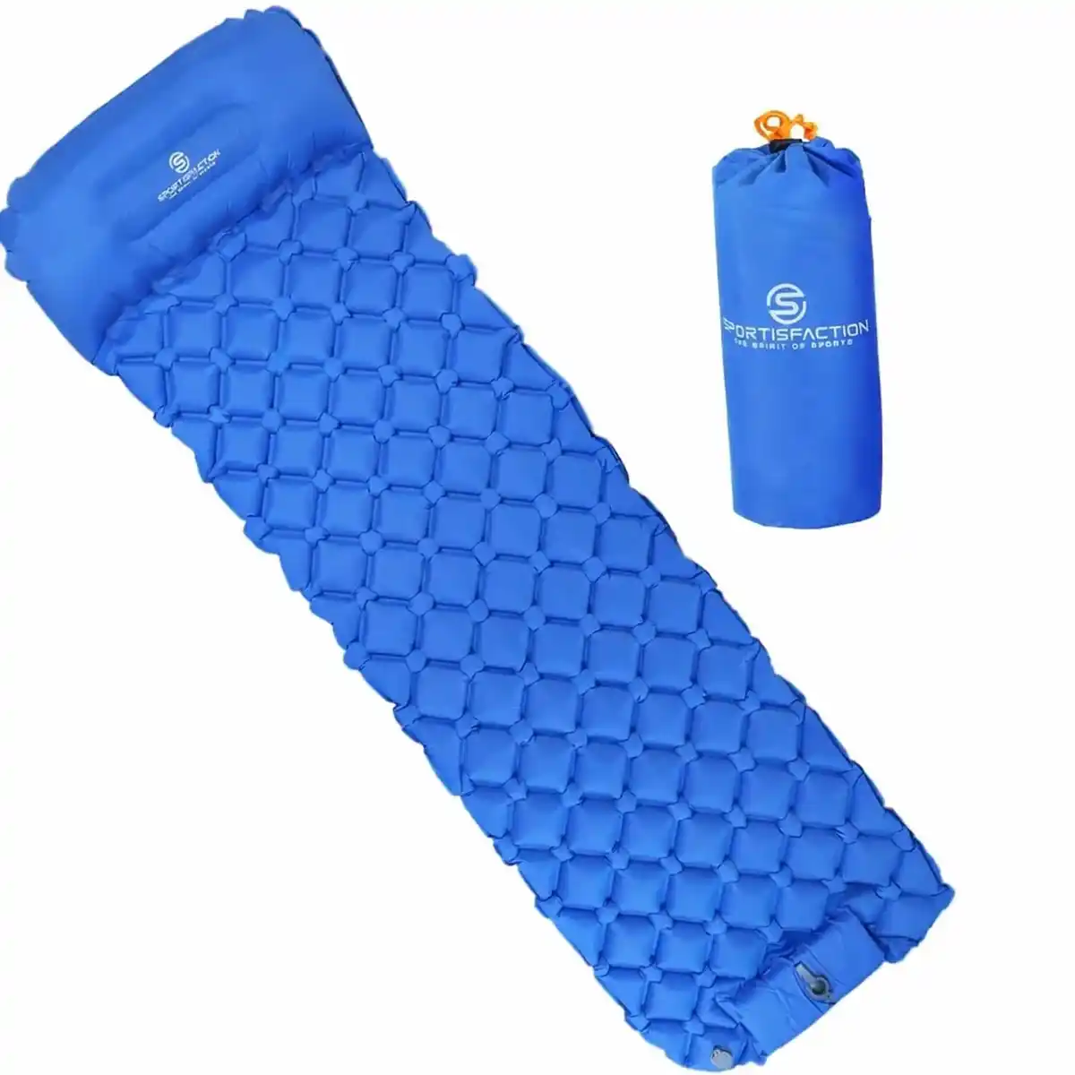 Bild 1 von Sportisfaction Isomatte Selbstaufblasend 600g Ultraleicht Campingmatte 190x58x5cm