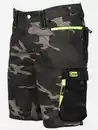 Bild 3 von Herren Arbeitsshorts mit Neondetails Grün