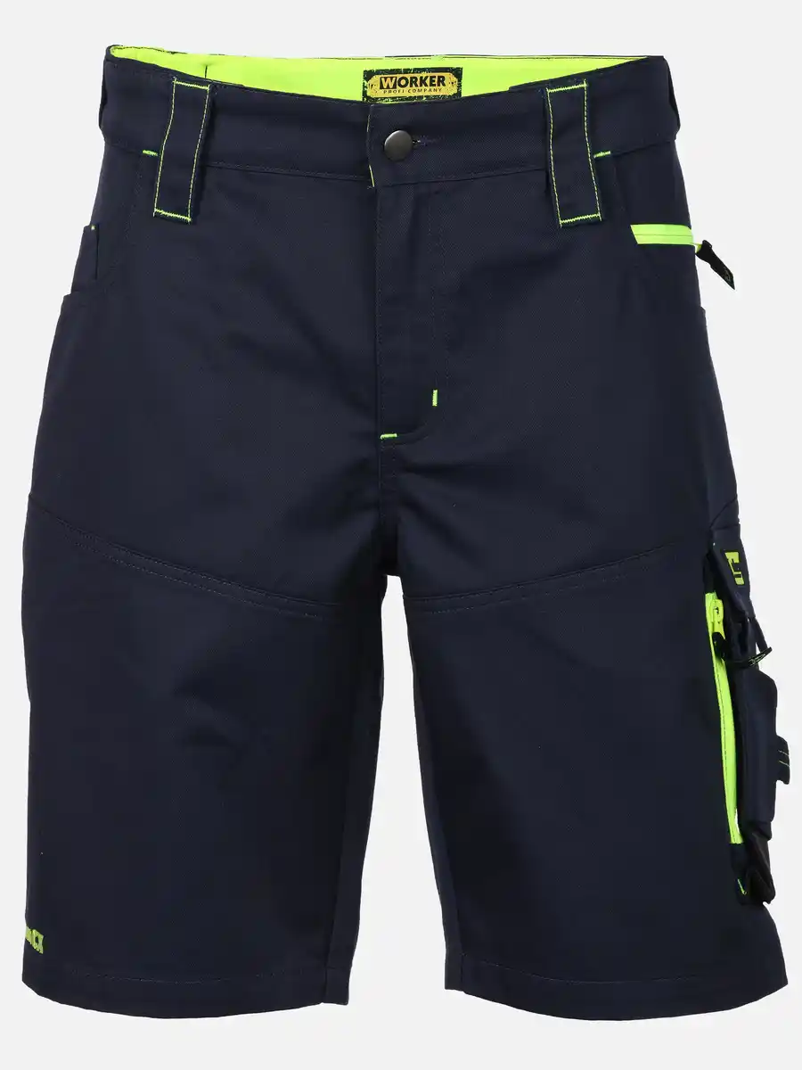 Bild 1 von Herren Arbeitsshorts mit Neondetails Blau