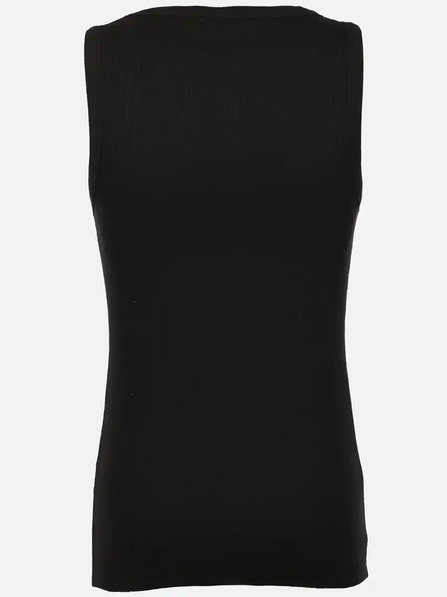 Bild 2 von Herren Rippshirt Schwarz