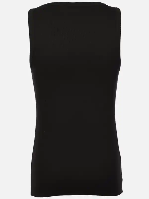 Bild 2 von Herren Rippshirt Schwarz