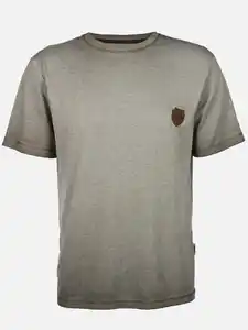 Herren Shirt im Used Look Grau