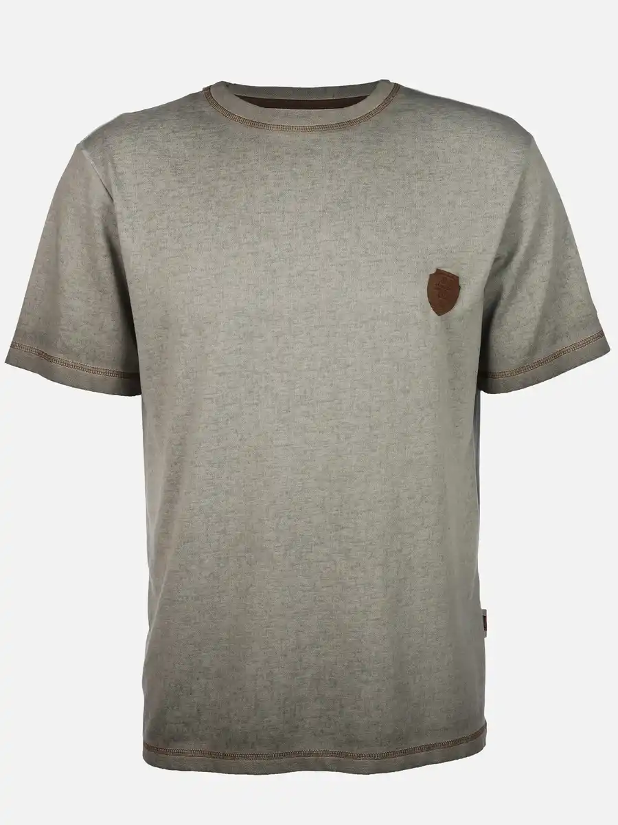 Bild 1 von Herren Shirt im Used Look Grau