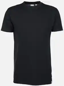 Herren Struktur Shirt Blau