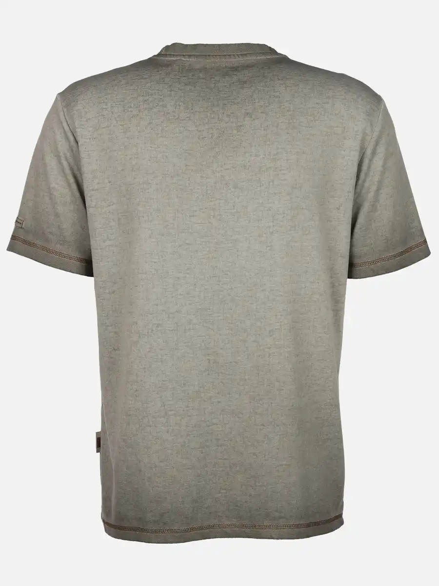 Bild 2 von Herren Shirt im Used Look Grau