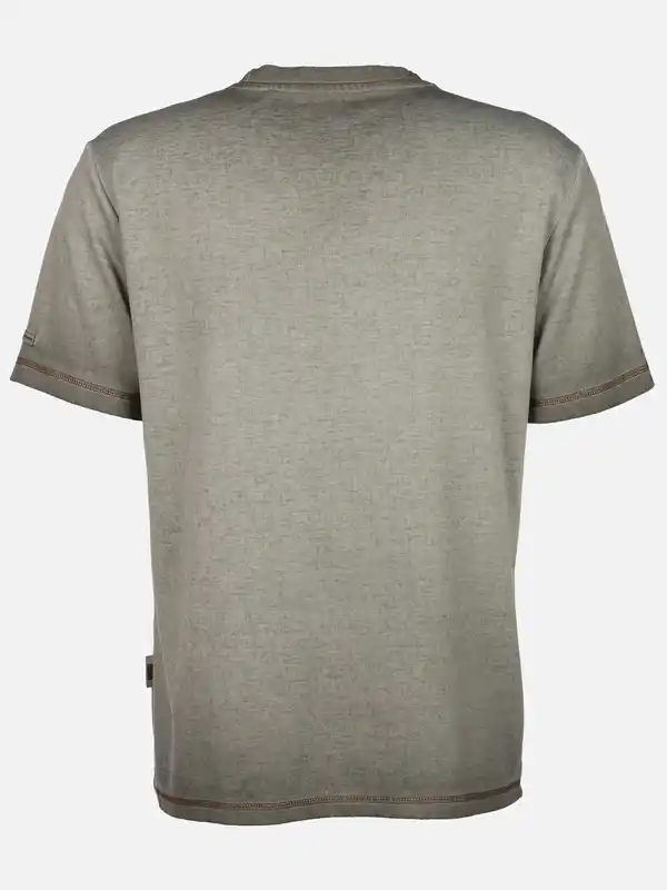 Bild 2 von Herren Shirt im Used Look Grau