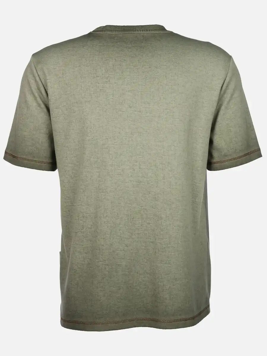 Bild 2 von Herren Shirt im Used Look Oliv
