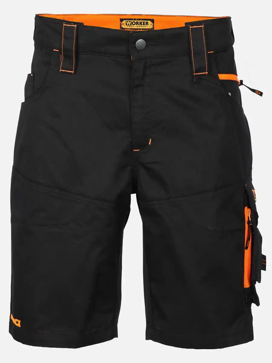 Bild 1 von Herren Arbeitsshorts mit Neondetails Schwarz