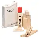 Bild 1 von Toyfel Knuut Kubb mit Stoffbeutel Braun FSC