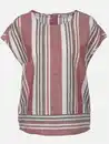 Bild 1 von Damen Schlupfbluse mit Streifen Rot