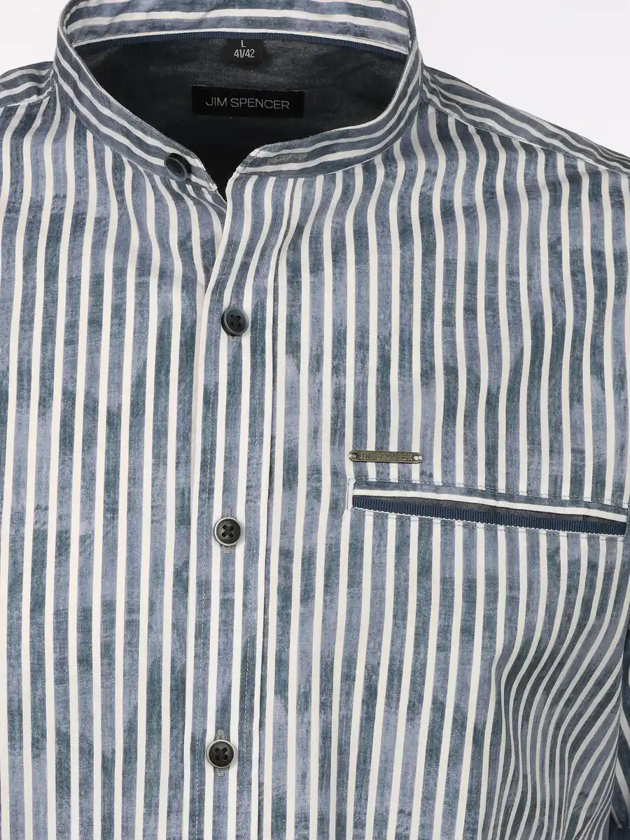 Bild 3 von Herren Freizeithemd Blau