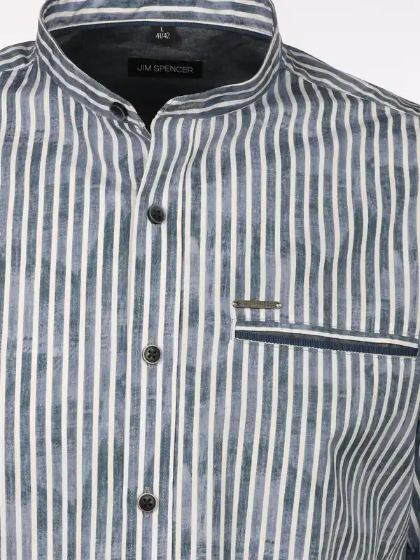 Bild 3 von Herren Freizeithemd Blau