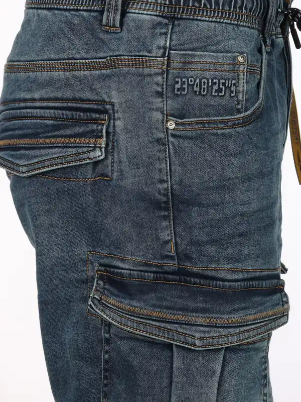 Bild 4 von Herren Crgo-Shorts Blau