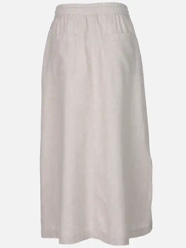 Bild 2 von Damen Leinenrock Beige