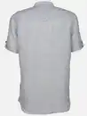 Bild 2 von Herren Leinenhemd mit Stehkragen Blau
