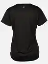 Bild 2 von Damen Sport T-Shirt mit V-Ausschnitt Schwarz