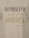 Bild 3 von Damen Shirt mit Print und Glitzersteinchen Beige