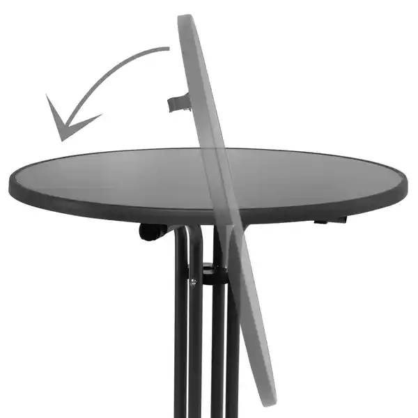 Bild 4 von Beautissu Sylt Stehtisch Ø 80 cm Grau