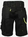 Bild 2 von Herren Arbeitsshorts mit Neondetails Schwarz
