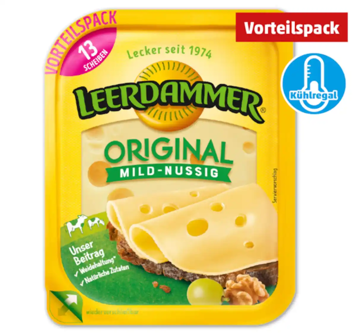 Bild 1 von LEERDAMMER Scheibenkäse*