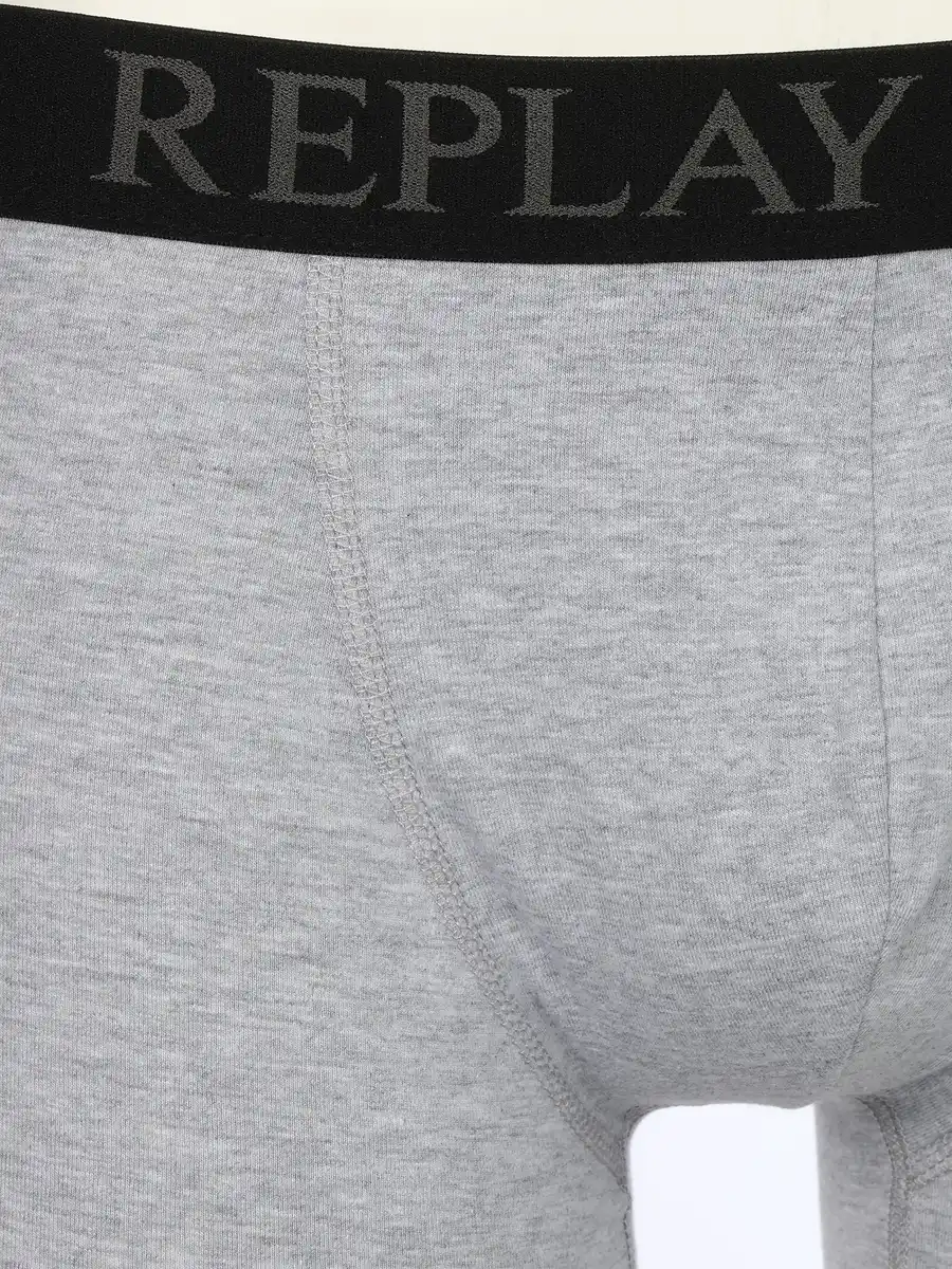 Bild 3 von Herren Retro Shorts im 2er Pack Grau