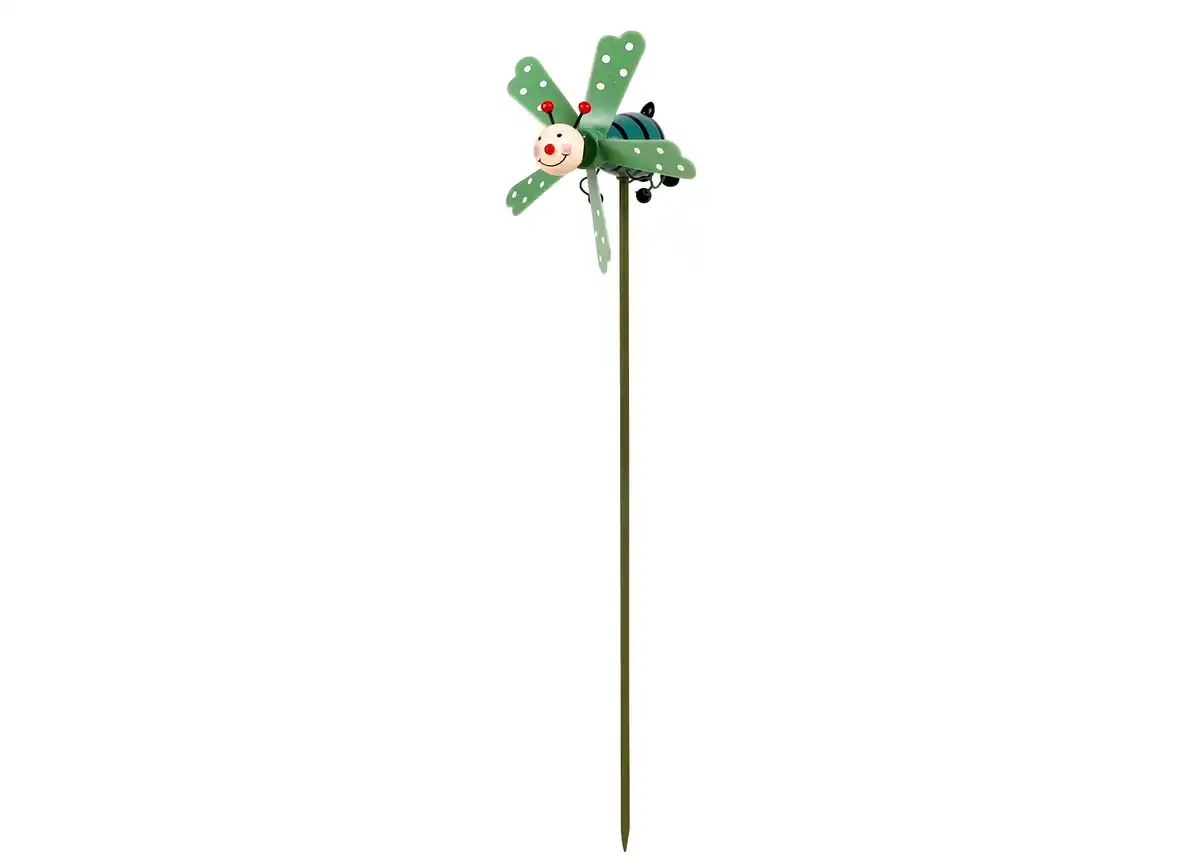 Bild 1 von Blumenstecker „Käfer“ mit Windrad