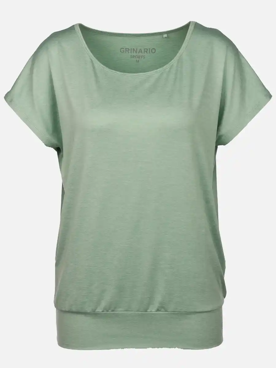 Bild 1 von Damen Sport T-Shirt mit Bund Grün