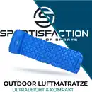 Bild 4 von Sportisfaction Isomatte Selbstaufblasend 600g Ultraleicht Campingmatte 190x58x5cm