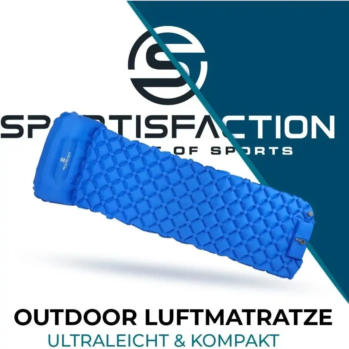 Bild 4 von Sportisfaction Isomatte Selbstaufblasend 600g Ultraleicht Campingmatte 190x58x5cm
