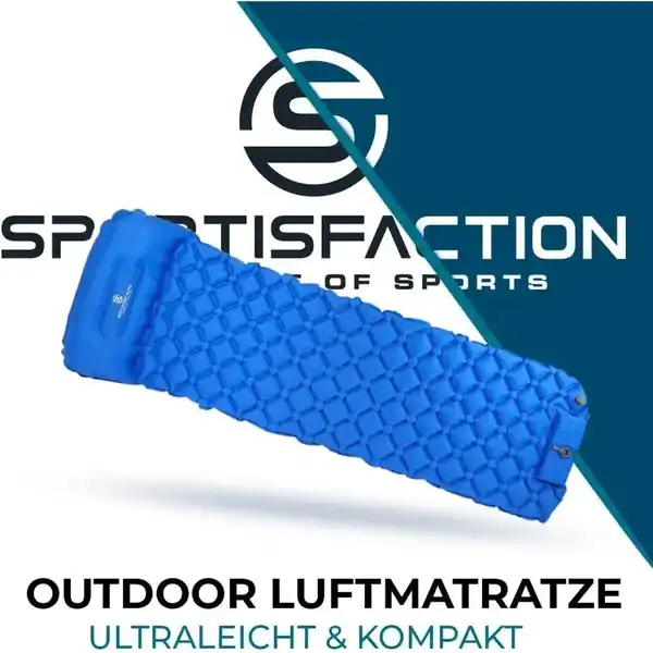 Bild 4 von Sportisfaction Isomatte Selbstaufblasend 600g Ultraleicht Campingmatte 190x58x5cm