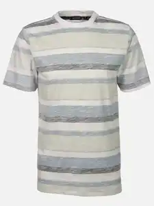 Herren Shirt mit zarten Streifen Grün