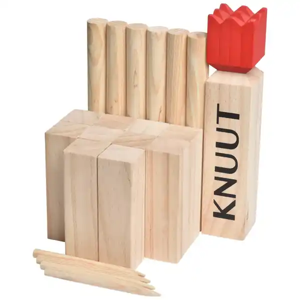 Bild 4 von Toyfel Knuut Kubb mit Stoffbeutel Braun FSC