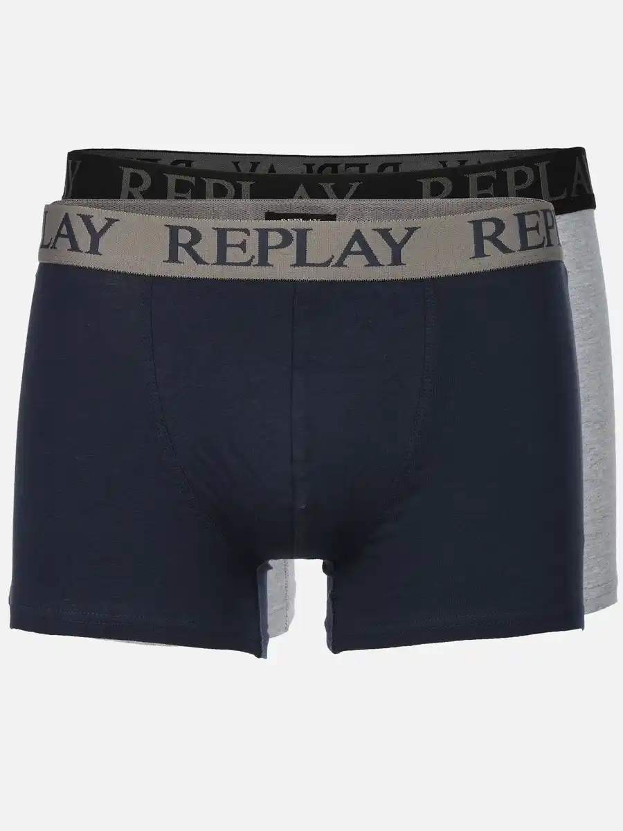 Bild 1 von Herren Retro Shorts im 2er Pack Blau
