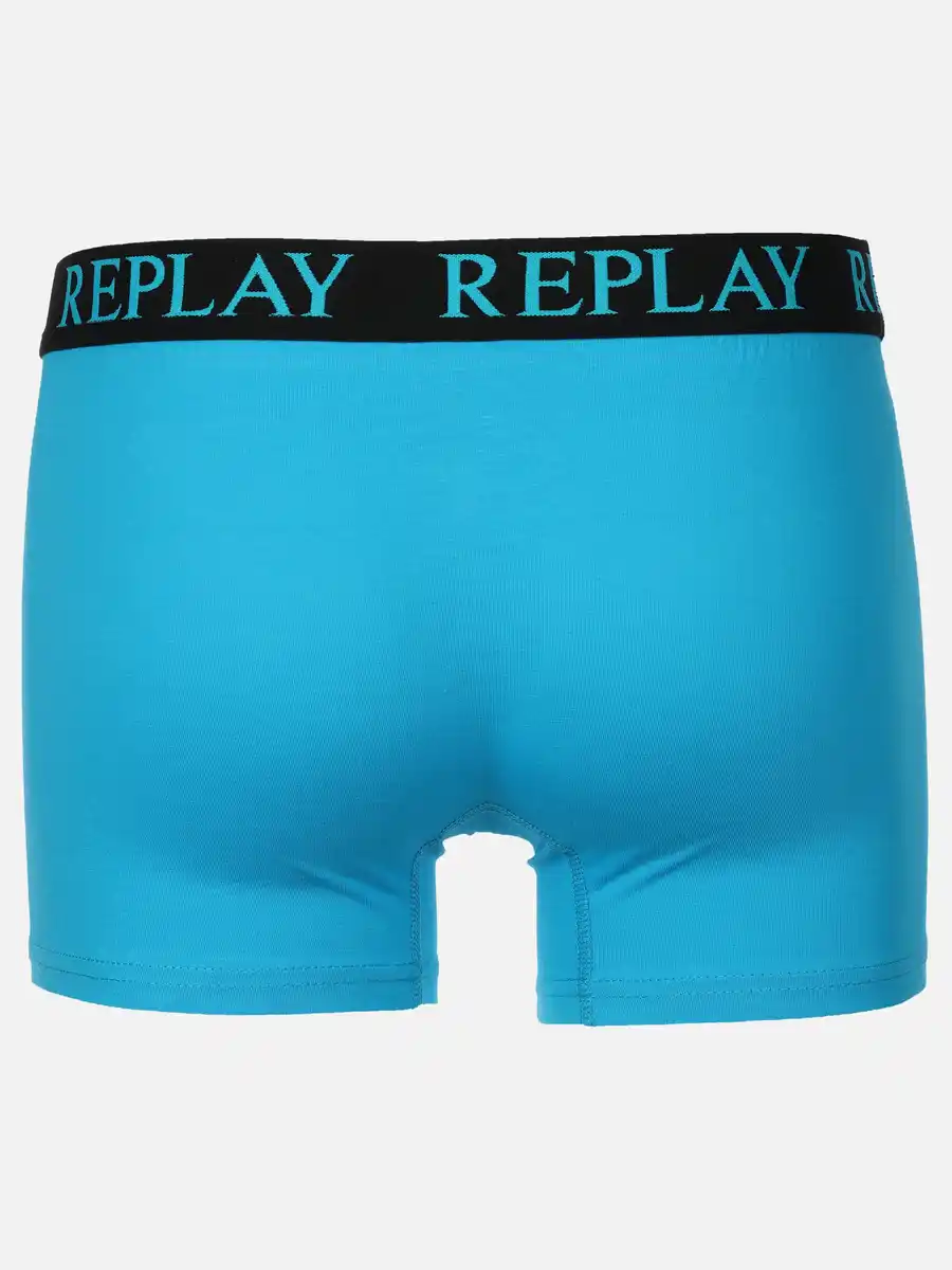 Bild 2 von Herren Retro Shorts im 2er Pack Türkis