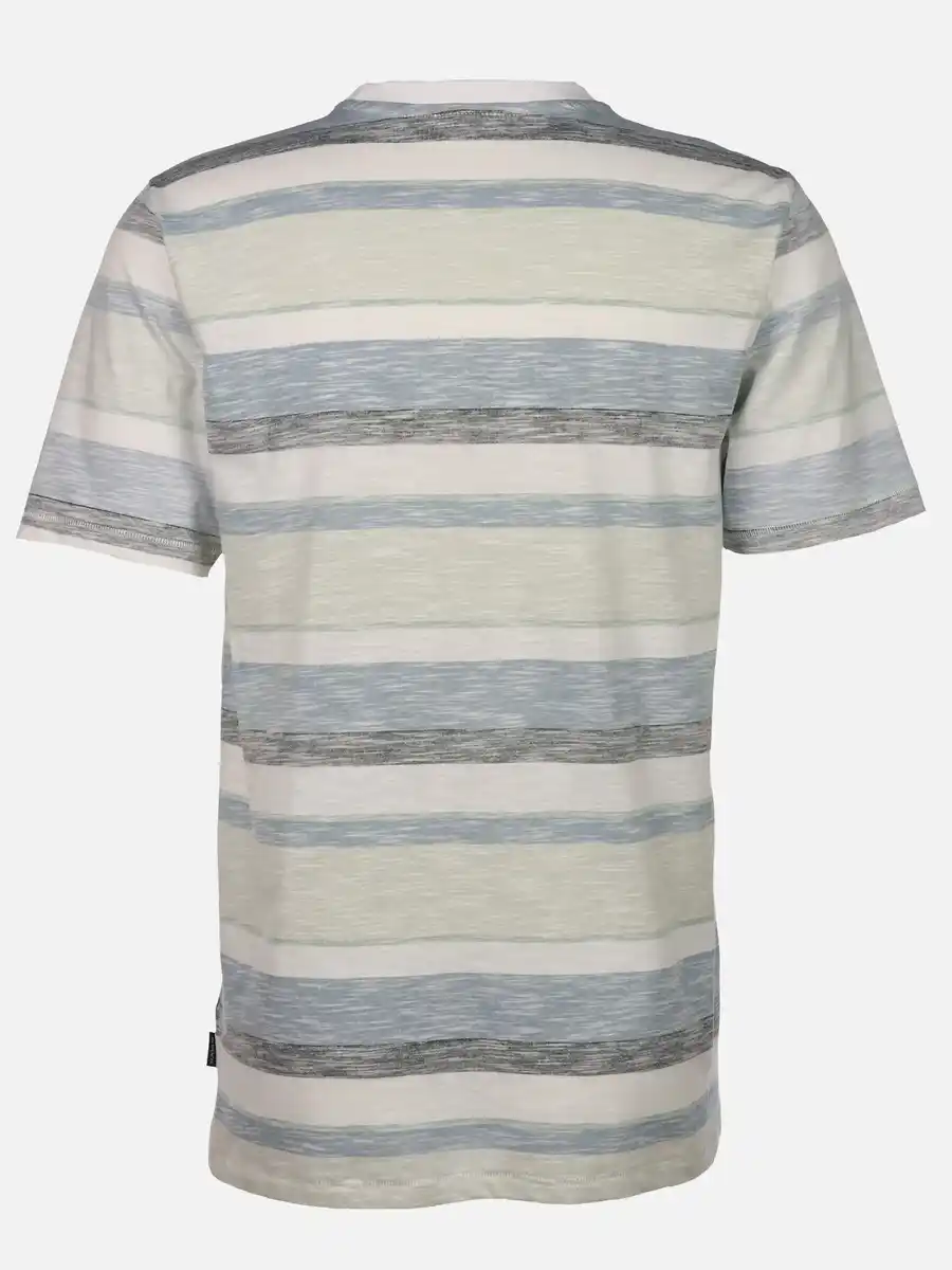 Bild 2 von Herren Shirt mit zarten Streifen Grün