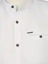 Bild 3 von Herren Leinenhemd mit Stehkragen Weiß