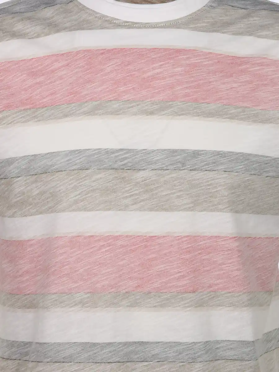 Bild 3 von Herren Shirt mit zarten Streifen Rot
